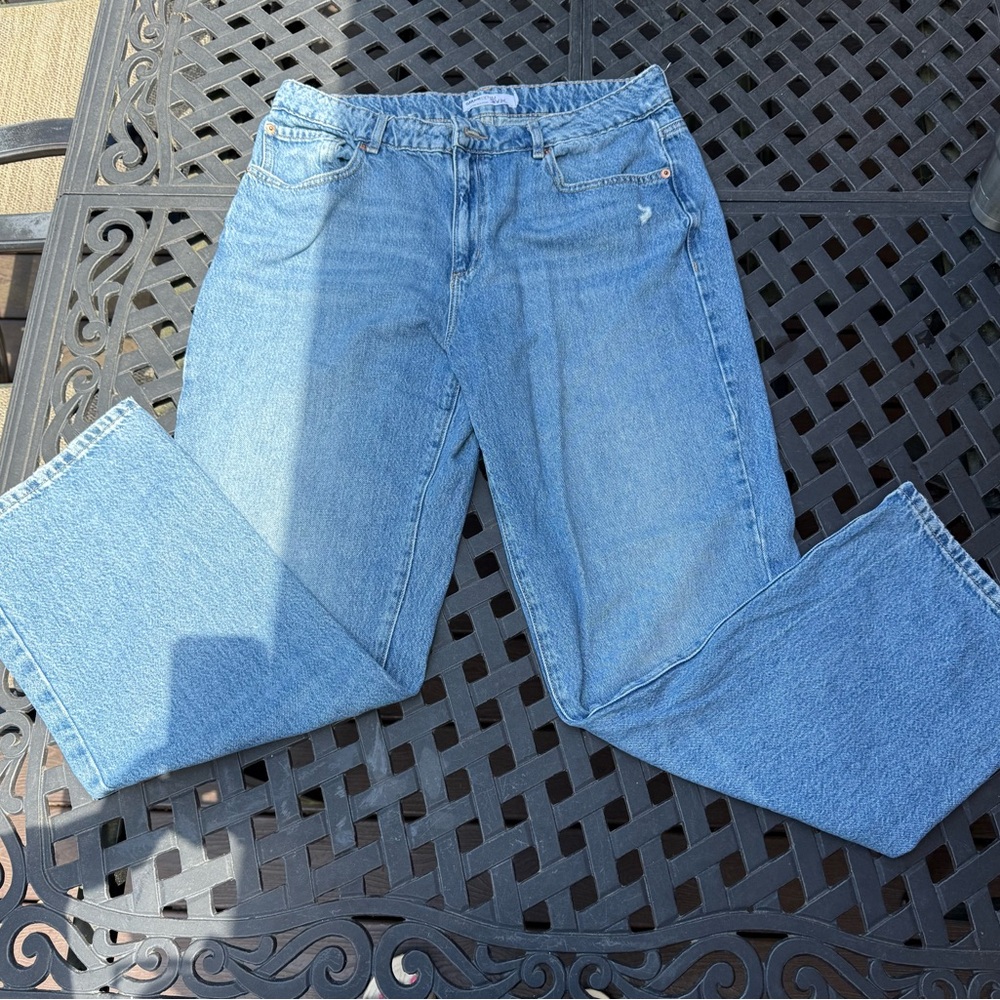 Garage Light Blue Boyfriend Jeans